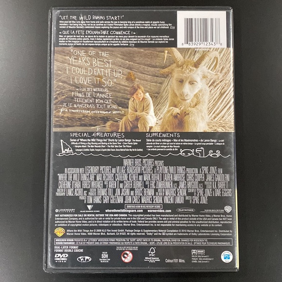 Where the Wild Things Are - DVD - Picture 2 of 5